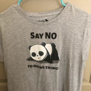 Cute sarcastic Panda T-shirt